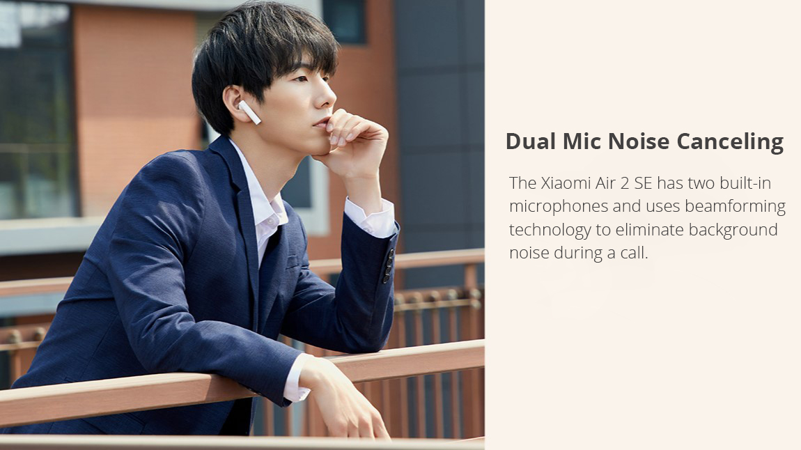 Xiaomi Air 2SE Bluetooth 5.0 TWS Earphones 14.2mm Dynamic Drivers  Pop UP Pairing  Independent Use
