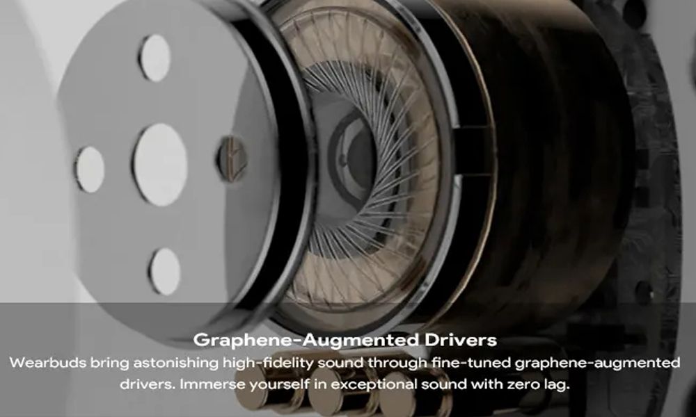 Aipower Wearbuds Qualcomm aptX Bluetooth 5.0 TWS Earbuds Fitness Graphene-Augmented Drivers Tracking Sleep Monitor 12H Playtime Noise Isolation IPX6