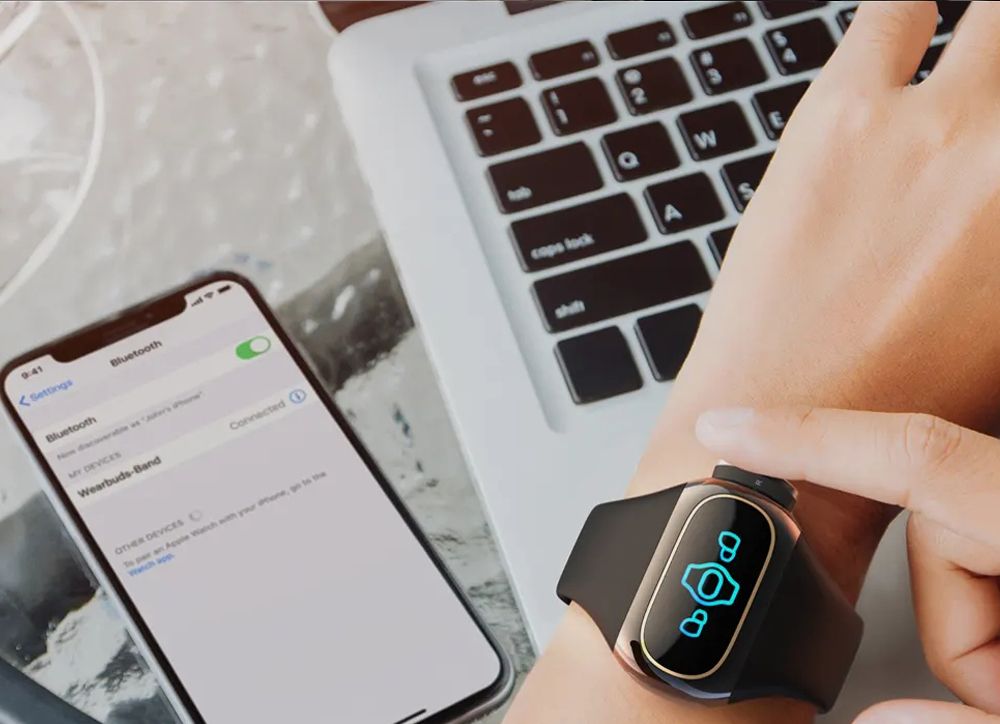 Aipower Wearbuds Qualcomm aptX Bluetooth 5.0 TWS Earbuds Fitness Graphene-Augmented Drivers Tracking Sleep Monitor 12H Playtime Noise Isolation IPX6