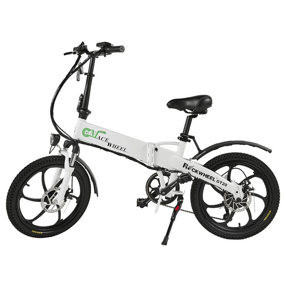 CMACEWHEEL GT20 Folding Electric Bicycle White