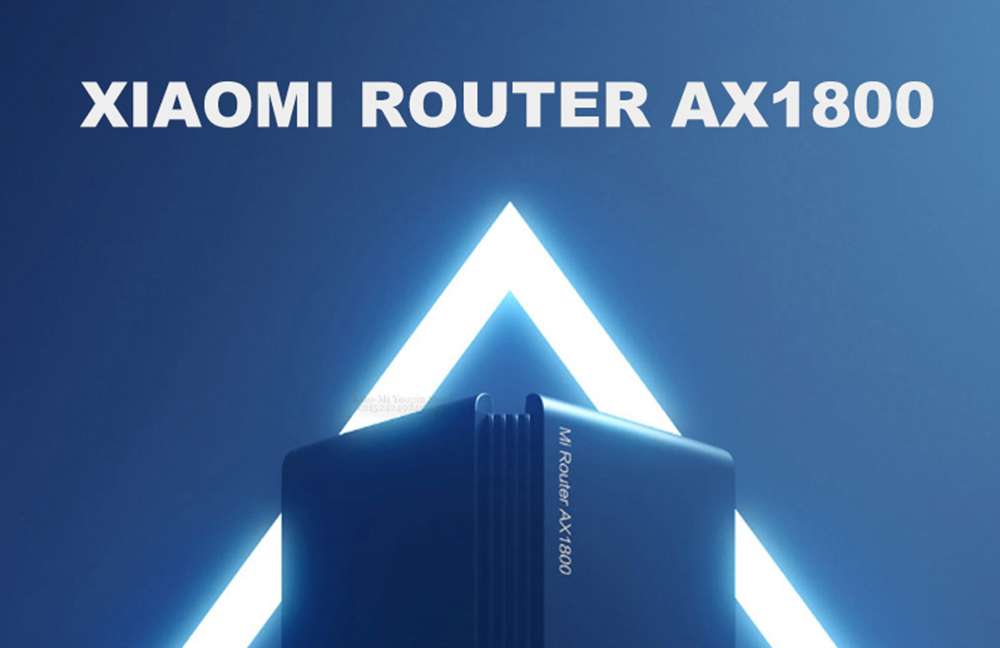 Xiaomi Wireless Router AX1800 WiFi 6 Gigabit 2.4GHz 5GHz 5-Core Dual-band OFDMA High Gain 2 Antennas 4 Signal Amplifiers 1775Mbps - Black
