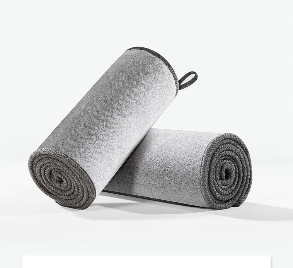 2PCS Baseus Easy Life Car Wash Towel 40 x 40cm Superfine Fiber Automatic Cleaning - Gray