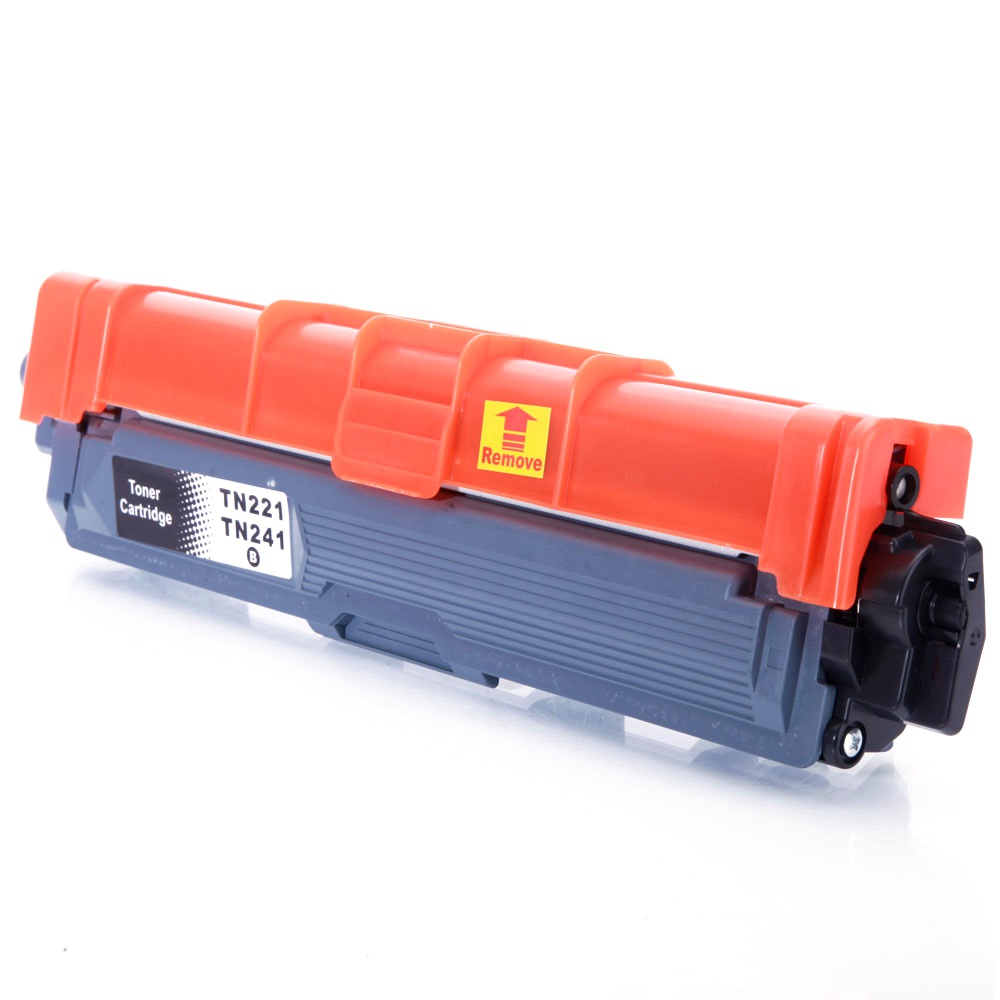 5PCS TN221 Brother Toner Cartridge 2BK / 1C / 1M / 1Y Anti-fading Document Image Printing - Black