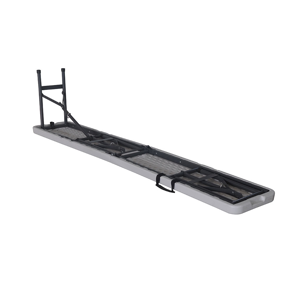 BXD183 6 Inch Outdoor Portable Folding Plastic Stool Waterproof For Picnic / Party / Camping - White