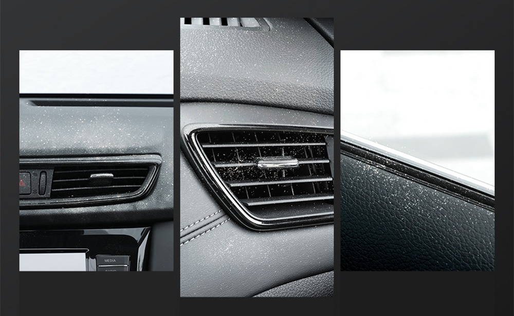 Baseus Portable Wireless Handheld Vacuum Cleaner 4000Pa Suction 2000mAh Battery For Car Home Computer Cleaning - Black