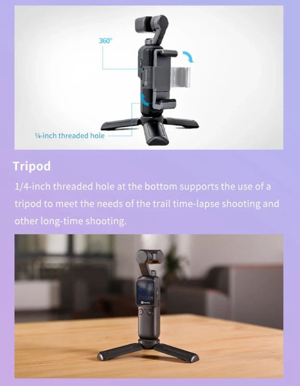 Feiyu Pocket 4K 6Axis Handheld Gimbal