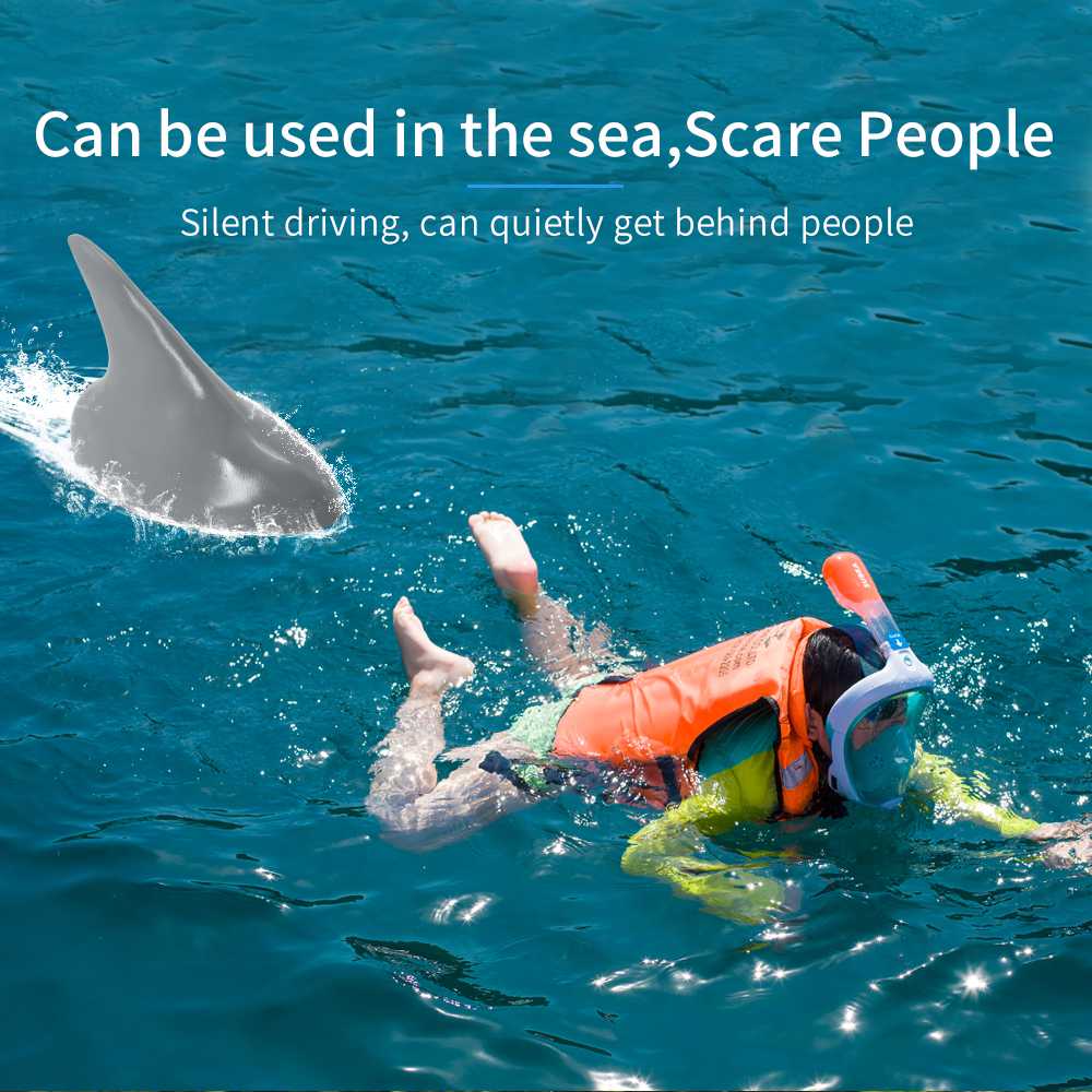 Flytec V302 2.4G 4CH Electric RC Boat Simulation Shark RTR