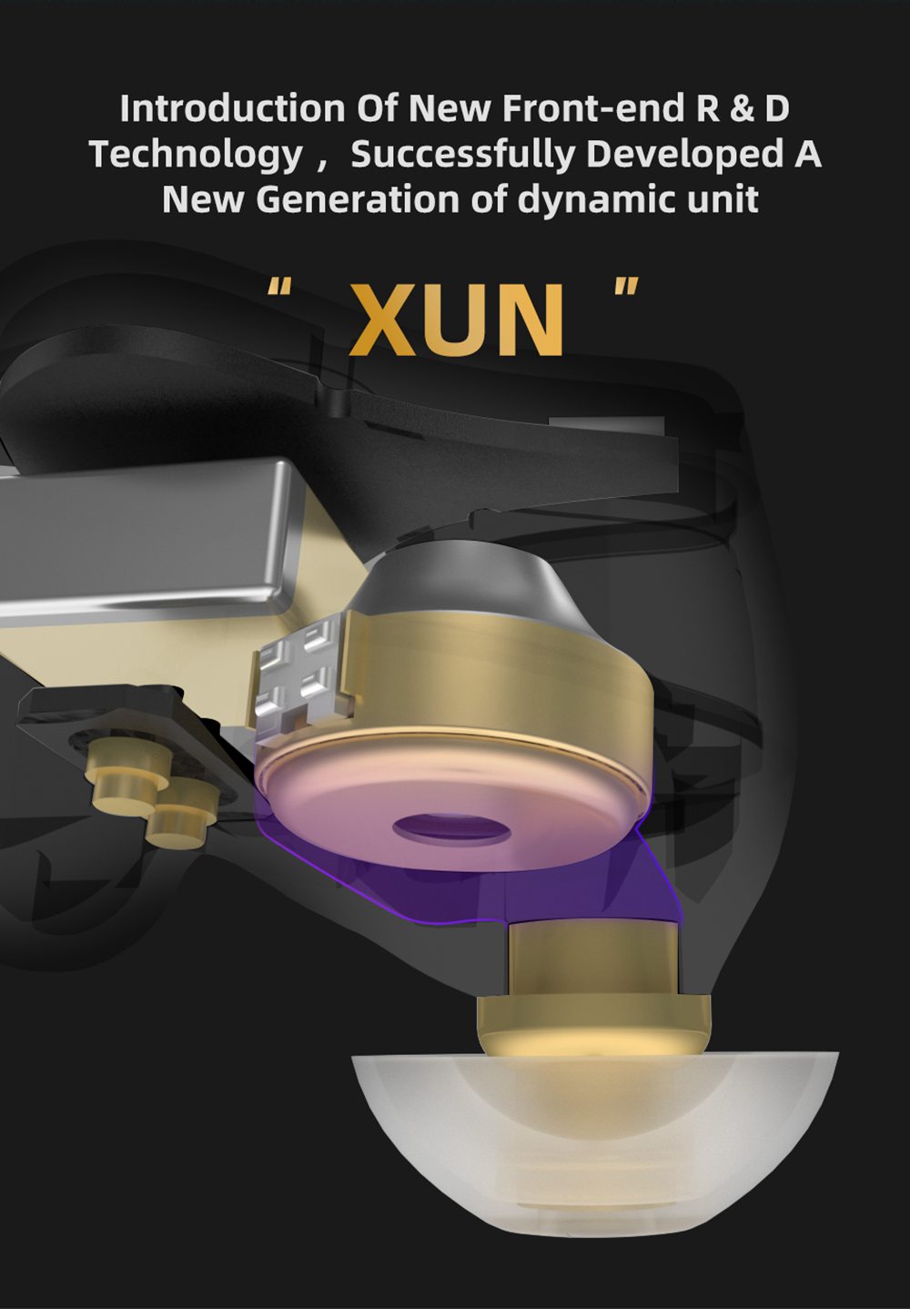 KZ Z1 TWS bluetooth 5.0 Earphone HiFi Dynamic Drivers Wireless Earbuds Touch Control Handsfree -Black