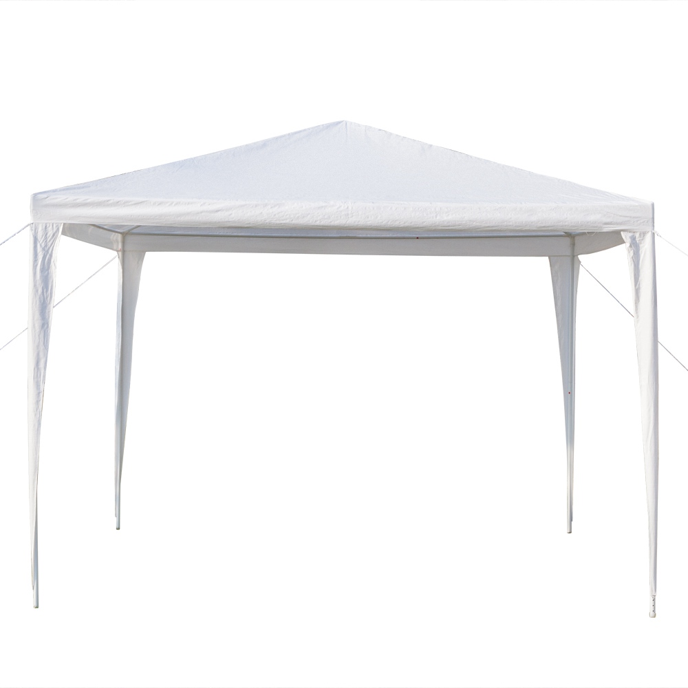 Portable 3 x 3m Three Sides Outdoor Waterproof Awning White