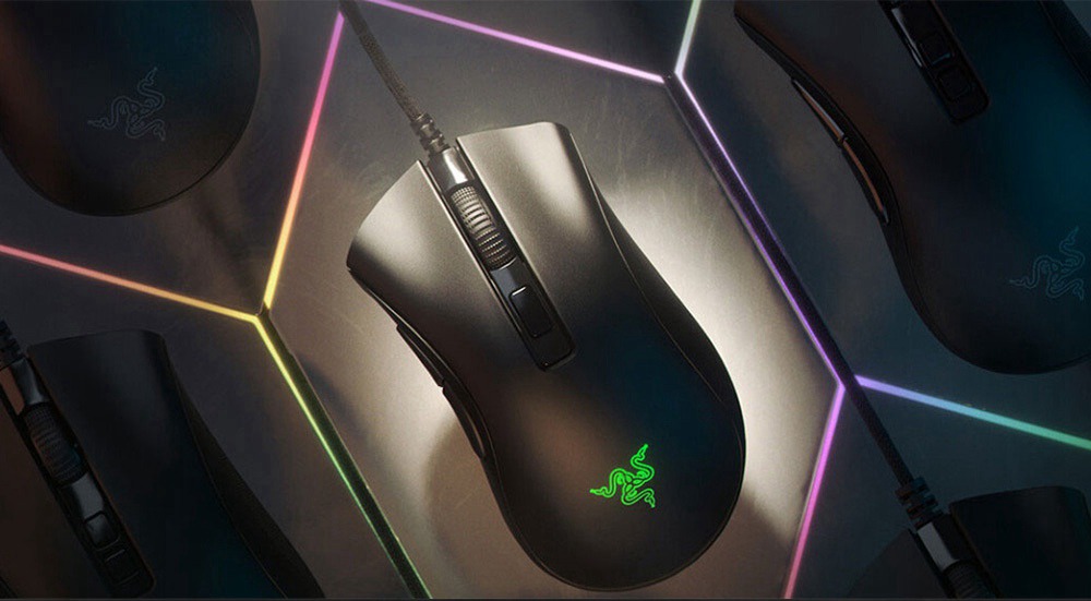 Razer DeathAdder V2 Mini RGB Gaming Mouse 8500DPI 6 Programmable Buttons 62g Ultralight - Black