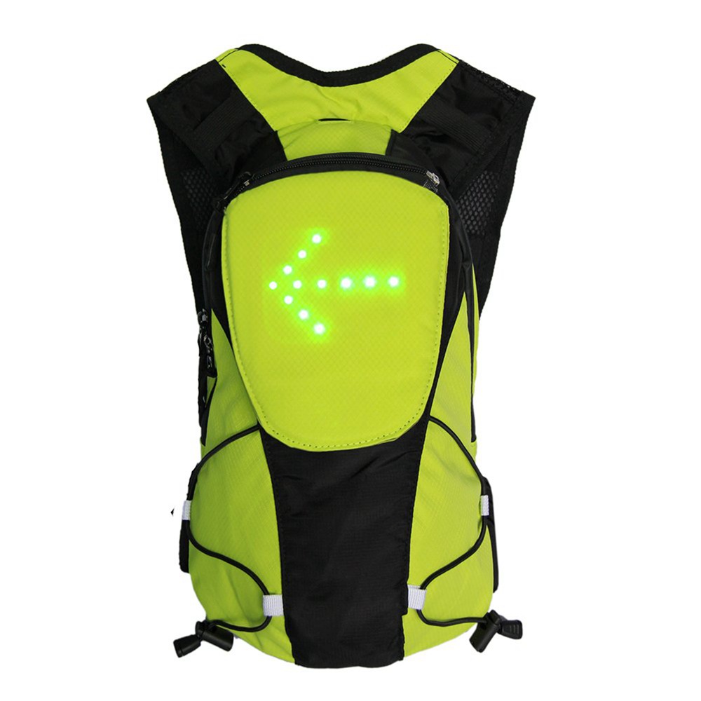 YKBB-B0503 5L Backpack Wireless Remote Control With LED Signal Indicator For Outdoor Riding Climbing Hiking - Green