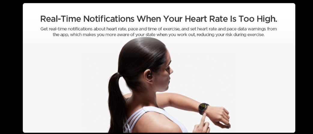 Amazfit PowerBuds Heart Rate Monitor ENC Dual-Microphone Noise Reduction Composite Diaphragm Motion Beat Mode IP55