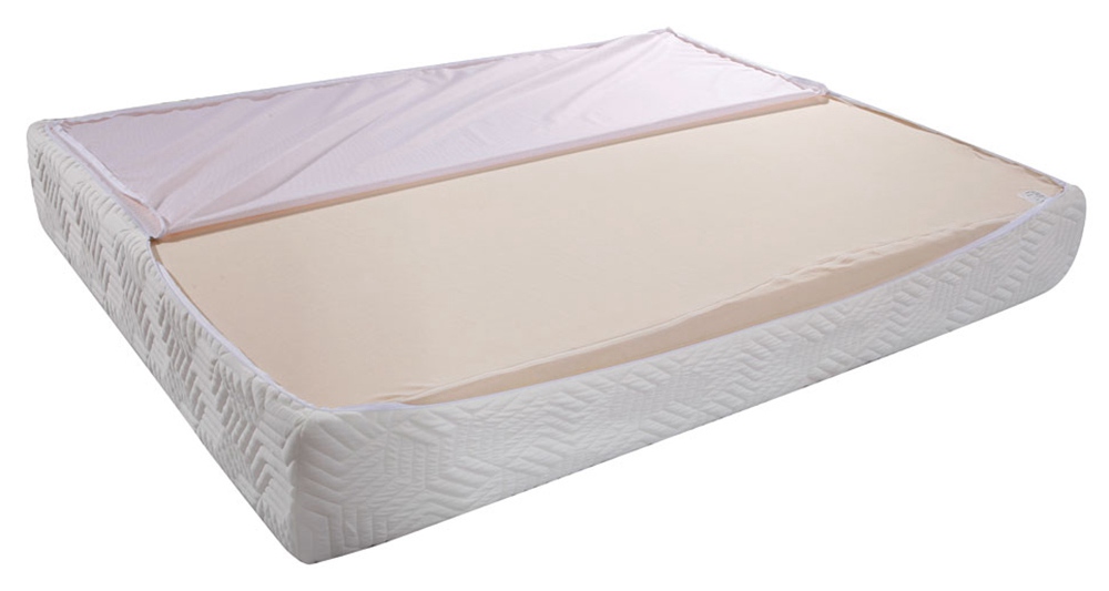 10 Inch 2-layer Silica Gel Memory Foam Mattress Ventilation Cool Comfortable With 2 Large Pillows - White