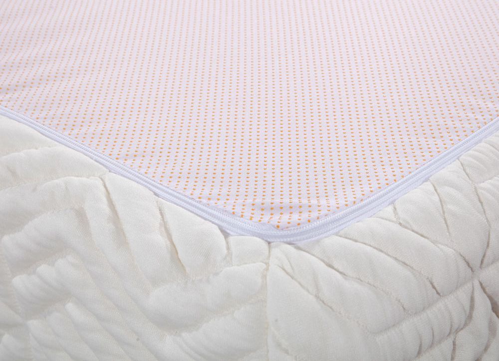 10 Inch 2-layer Silica Gel Memory Foam Mattress Ventilation Cool Comfortable With 2 Large Pillows - White