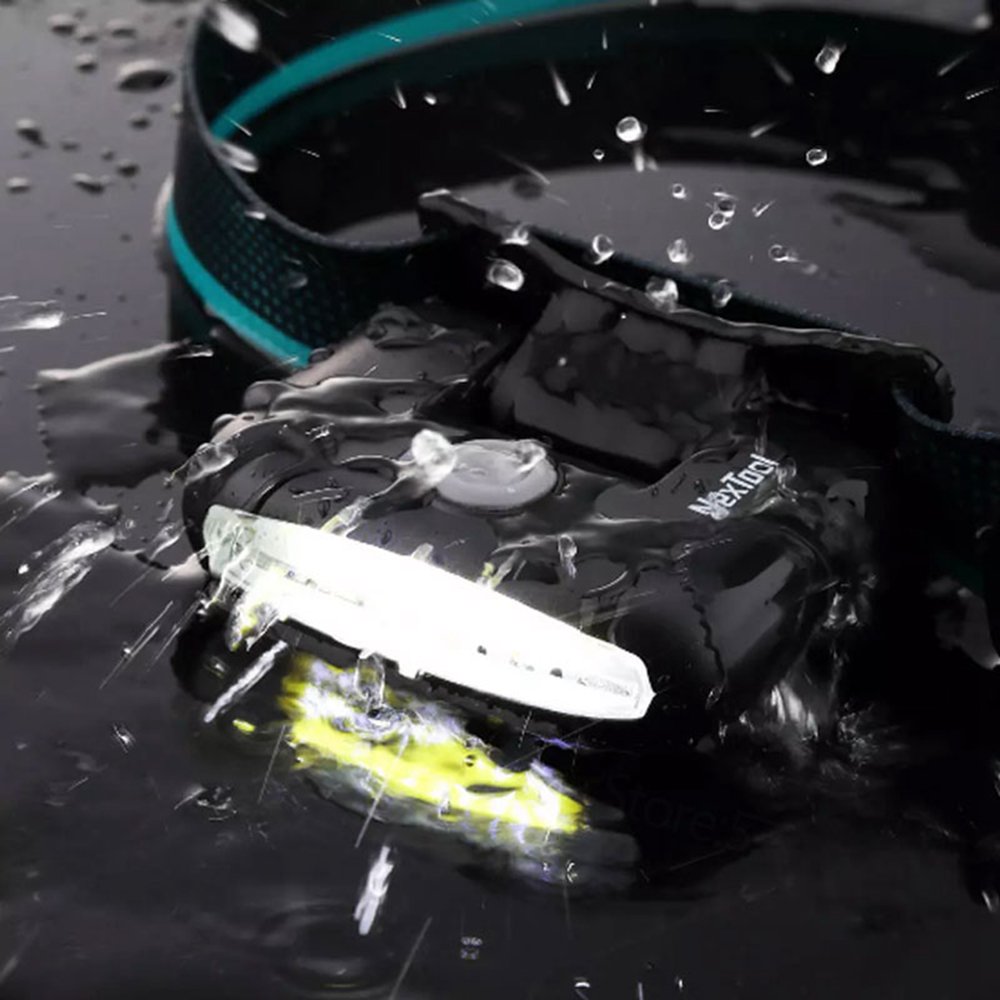 Nextool Portable Multi-function Headlight With Biking Holder 170 Lumens Four Modes Adjustable Angle Reflective Headband 640 mAh Battery IPX4 Waterproof For Running / Camping / Cycling From Xiaomi Youpin - Black 10 Nextool Portable Multi-function Headlight 170 Lumens Four Modes Adjustable Angle Reflective Headband 640 mAh Battery IPX4 Waterproof For Running / Camping / Cycling From Xiaomi Youpin - Black