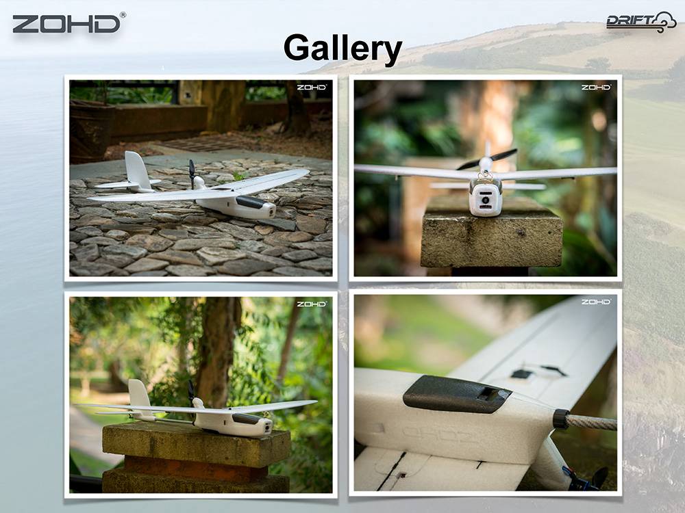 ZOHD Drift 877mm Wingspan RC Airplane FPV Glider AIO EPP - PNP Version