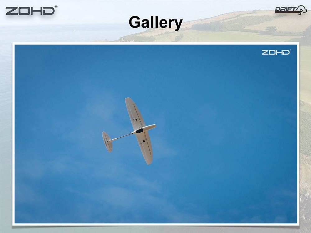 ZOHD Drift 877mm Wingspan RC Airplane FPV Glider AIO EPP - PNP Version