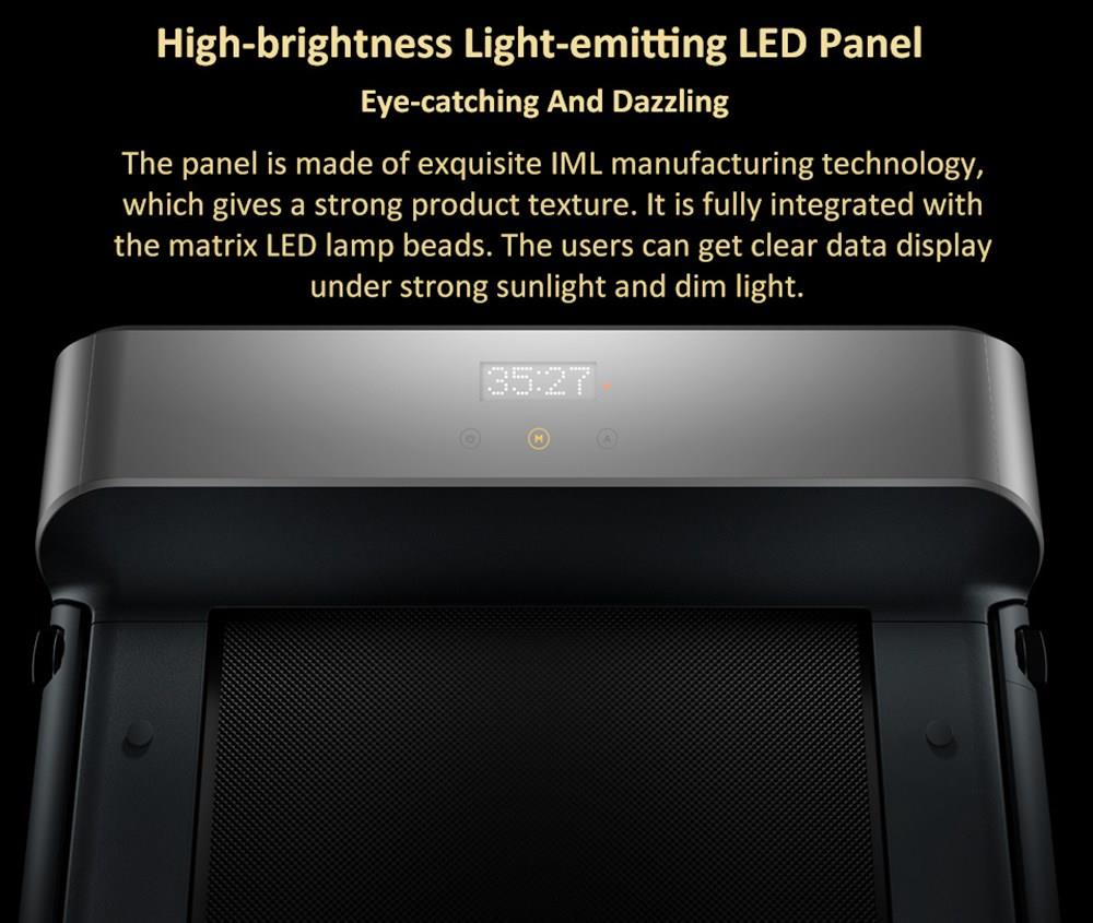 WalkingPad R1 Pro Treadmill 2 in 1 Smart Folding Walking and Running Machine APP Foot Step Sped Control Outdoor Indoor Fitness Exercise Gym Alternative International Version From Xiaomi Ecosystem - Silver