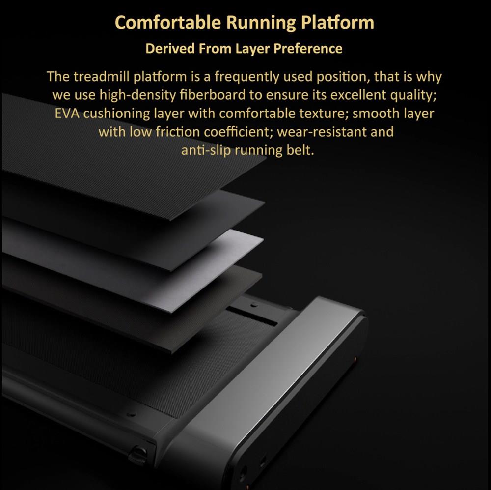 WalkingPad R1 Pro Treadmill 2 in 1 Smart Folding Walking and Running Machine APP Foot Step Sped Control Outdoor Indoor Fitness Exercise Gym Alternative International Version From Xiaomi Ecosystem - Silver