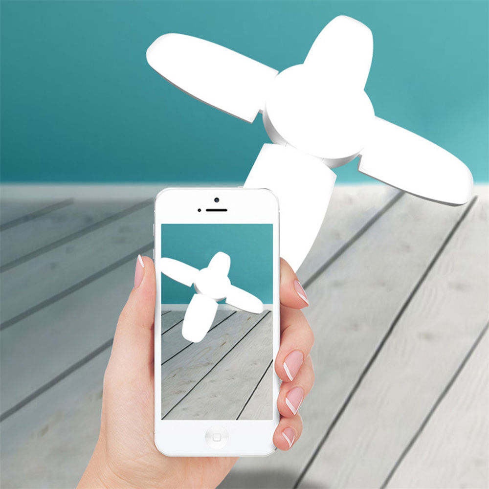 220V 60W 6000 Lumens High Shed Adjustable Deformable LED Ceiling Light - White