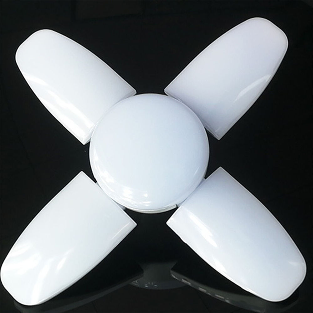 220V 60W 6000 Lumens High Shed Adjustable Deformable LED Ceiling Light - White