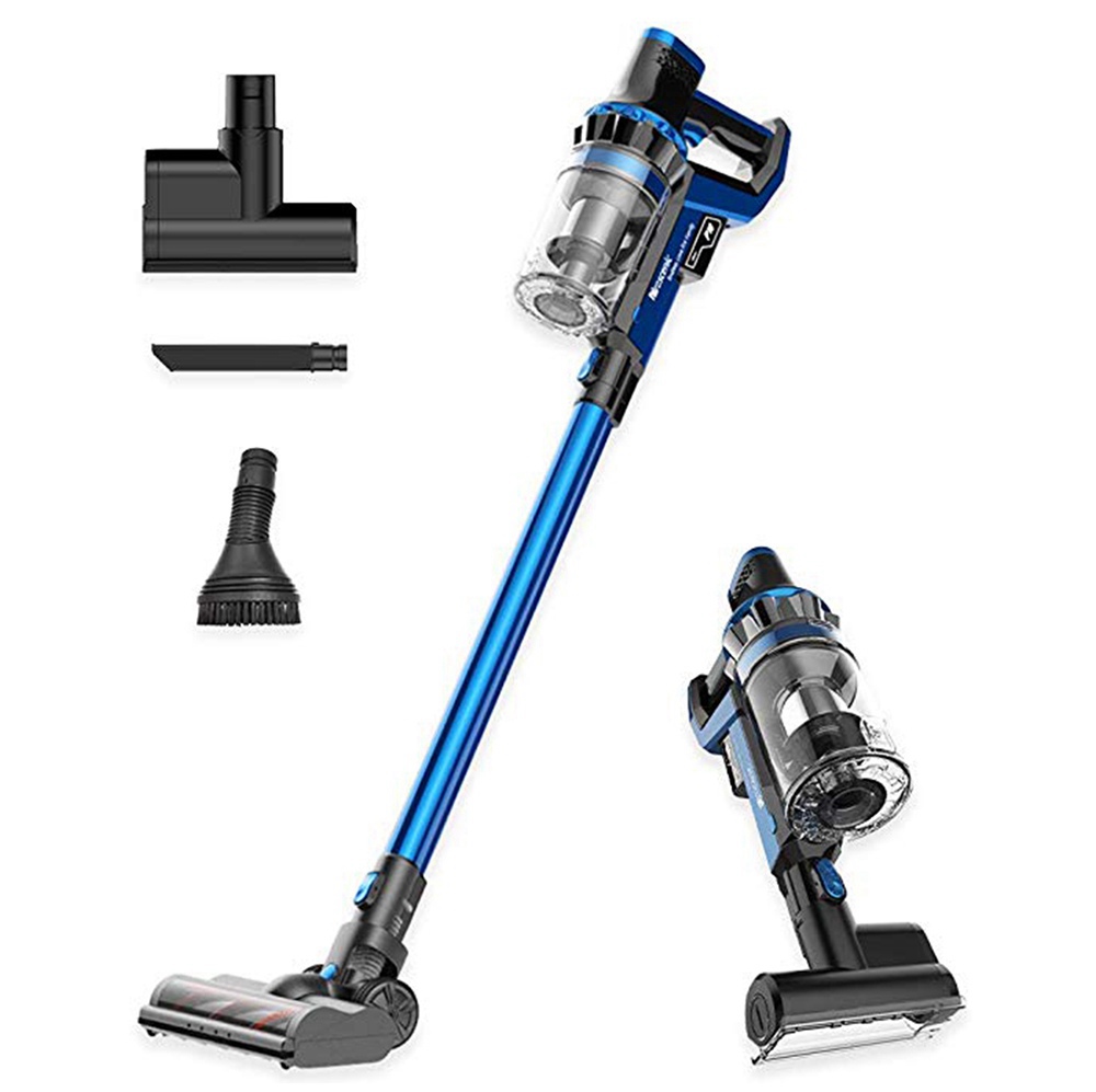 Proscenic P10 Handheld Wireless Vacuum Cleaner Portable Rechargeable Home Vacuum Cleaner Cyclone Filter Cleaner Dust Collector - Blue