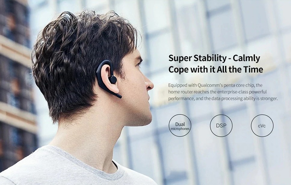 Xiaomi Bluetooth Headset Pro 40H Battery Life Dual Mic Noise Reduction