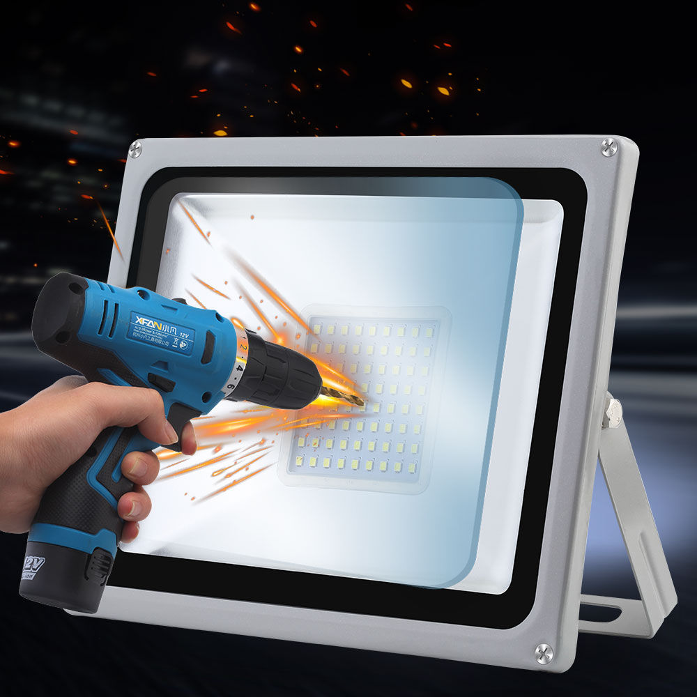 30W 2400 Lumens Outdoor LED Spotlight IP65 Waterproof With Sensor Dust-proof Shockproof Explosion-proof For Truck Jeep Tractor Boat - Cool White