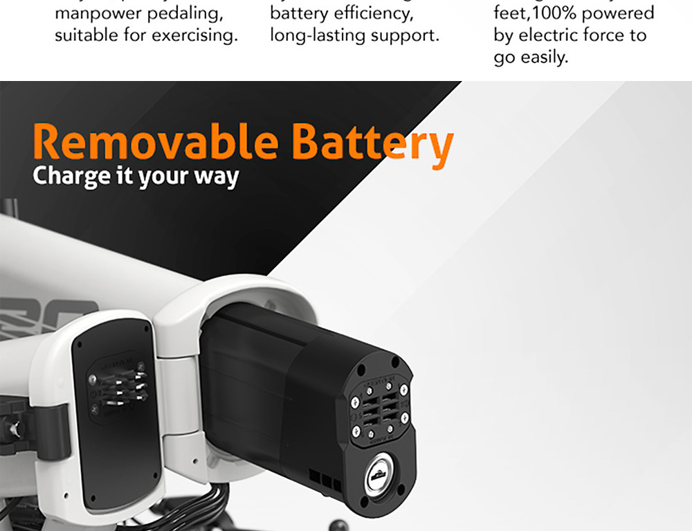 Bicicleta eléctrica plegable HIMO Z20 Neumático de 20 pulgadas Motor de 250 W CC Hasta 80 km Alcance Batería extraíble Shimano Transmisión de 6 velocidades Pantalla inteligente Freno de disco doble Versión CN - Gris