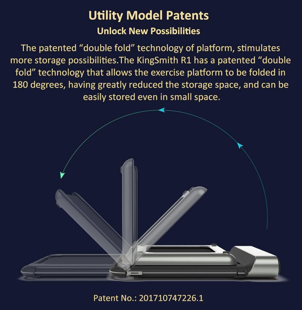 WalkingPad R1 Pro Treadmill Smart Folding Walking and Running Machine