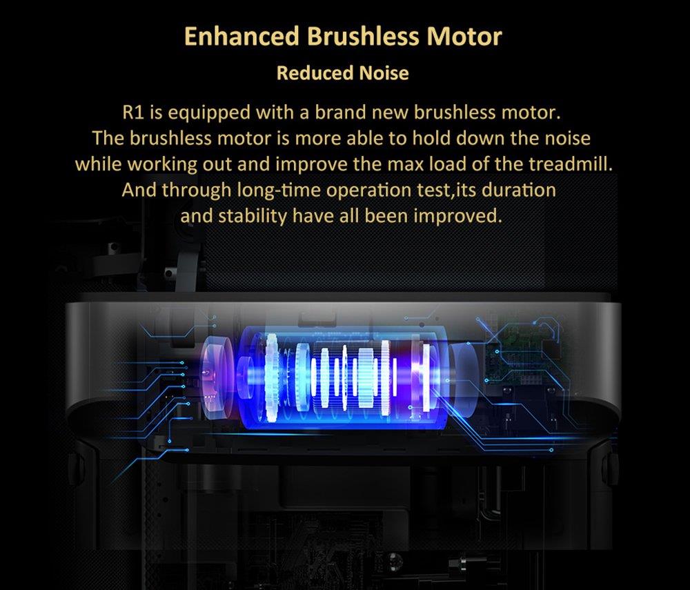 WalkingPad R1 Pro Treadmill Smart Folding Walking and Running Machine