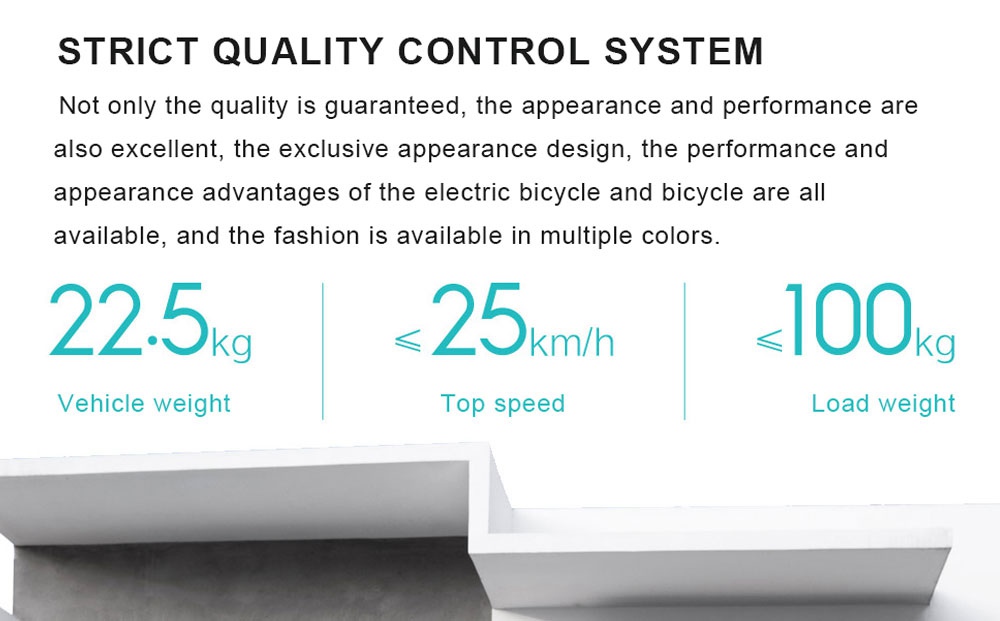HIMO Z16 Folding Electric Bicycle 250W Motor Up To 80km Range Max Speed 25km/h Removable Battery IPX7 Waterproof Smart Display Dual Disc Brake Global Version - Blue