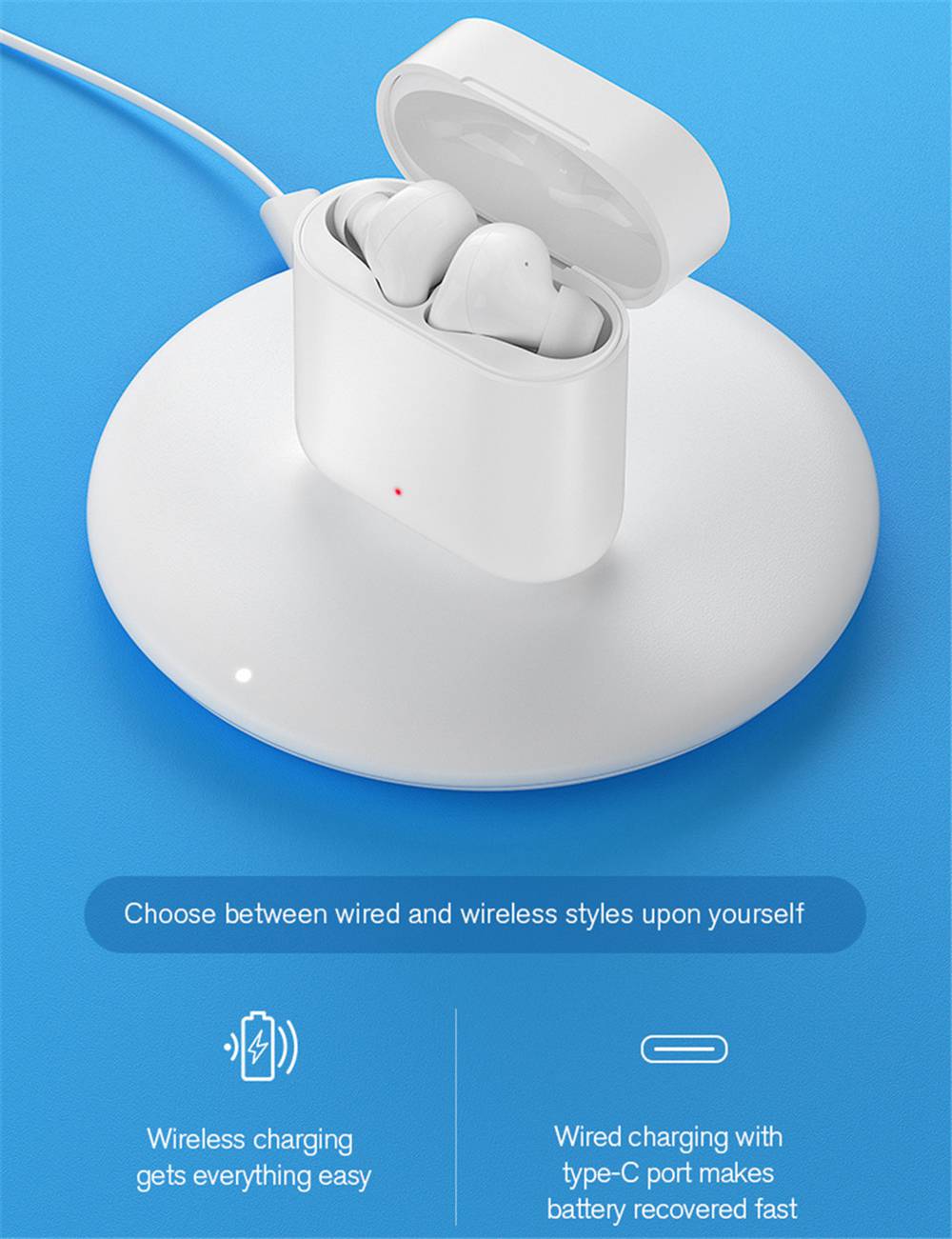 Haylou T19 TWS Qualcomm 3020 Bluetooth 5.0 TWS Earphones aptX AAC Pop Up Pairing APP Control Noise Canceling Wireless Charging In-ear Detection