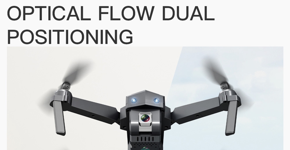 ZLRC SG107 4K Optical Flow Foldable Drone With Switchable Dual Cameras 50X Zoom RC Quadcopter RTF - 4K Optical Flow