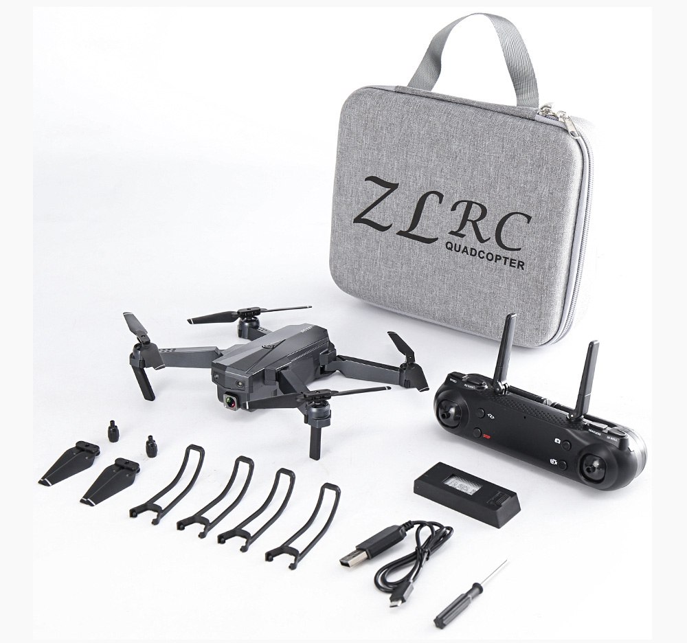ZLRC SG107 4K Optical Flow Foldable Drone With Switchable Dual Cameras 50X Zoom RC Quadcopter RTF - 4K Optical Flow