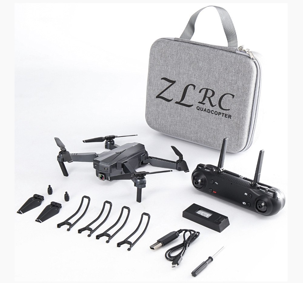 ZLRC SG107 4K WIFI FPV Foldable Drone 50X Zoom RC Quadcopter RTF - 4K WIFI Version