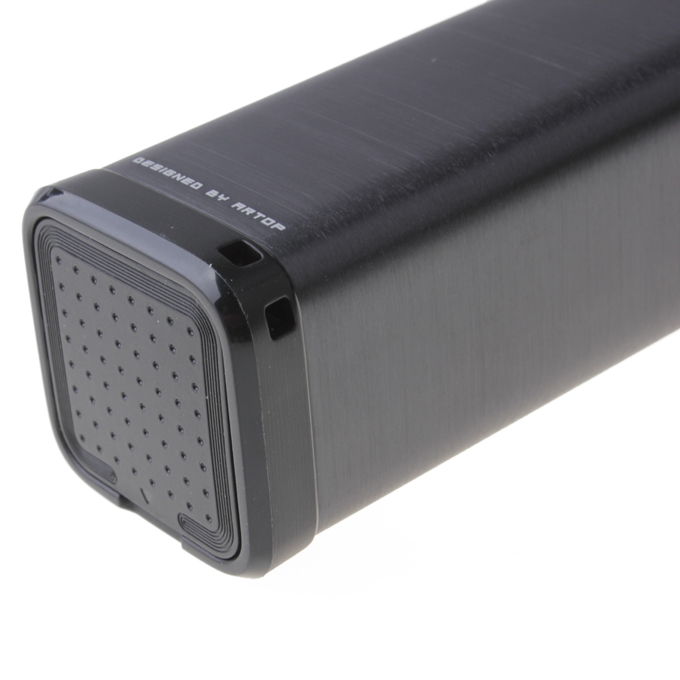Imito Gadget Box S 4400MAH Mobile Power Bank IP54 Waterproof with TF Card Slot and Flashlight - Grey