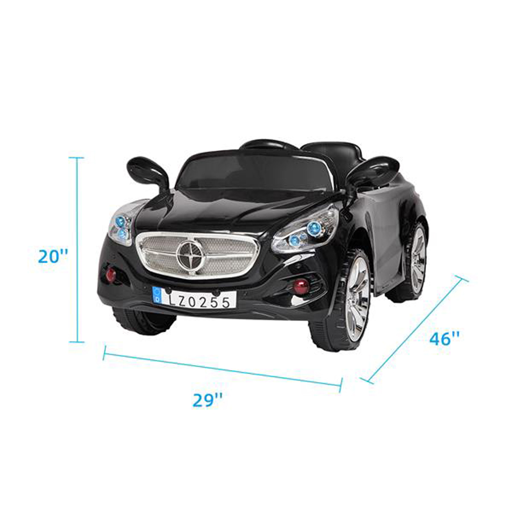 LEADZM LZ-9928 Electric Stroller Double Drive 35W*2 Battery 12V7AH*1 With 2.4G Remote Control - Black