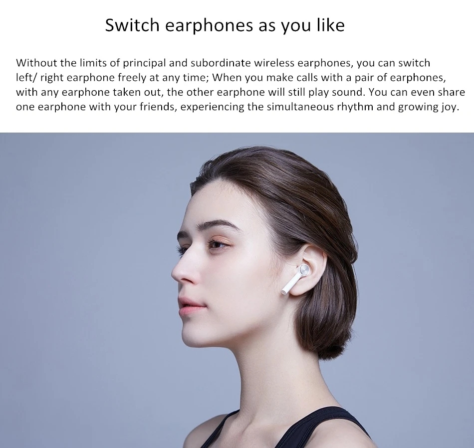 [International Edition] Xiaomi Air Lite Earphones TWS Bluetooth 5.0 AAC Touch Control