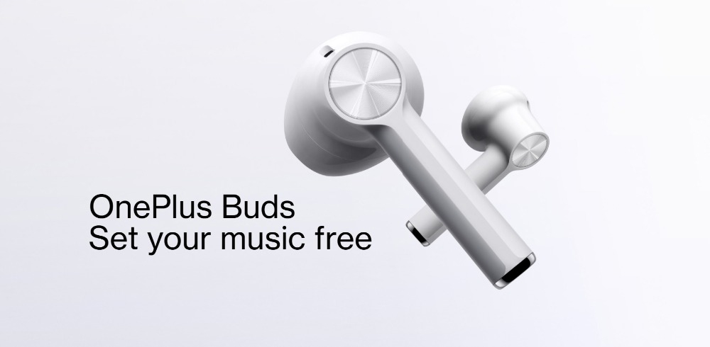 OnePlus Buds TWS Auricolari Bluetooth 5.0 ENC con cancellazione del rumore Driver dinamici da 13.4 mm Durata della batteria 30 ore IPX4 Resistente all'acqua - Nero