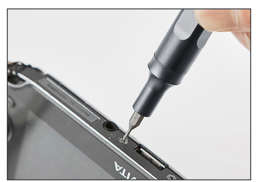 Kit de chave de fenda SATA Pen 24 em 1 Kit de ferramentas de reparo de celular doméstico de múltiplos bits magnéticos