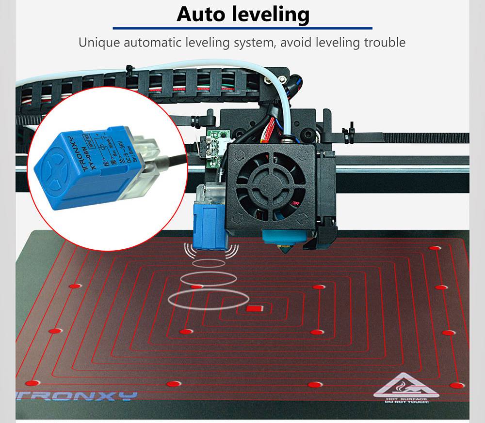 TRONXY X5SA-400 PRO DIY 3D Printer 400*400*400mm Core XY Titan Extruder Auto Leveling