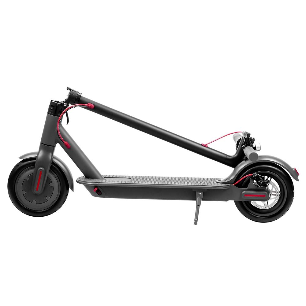 D8 Folding Electric Scooter 250W Motor 3 Speed Modes 30km Mileage Range EU Version - Black