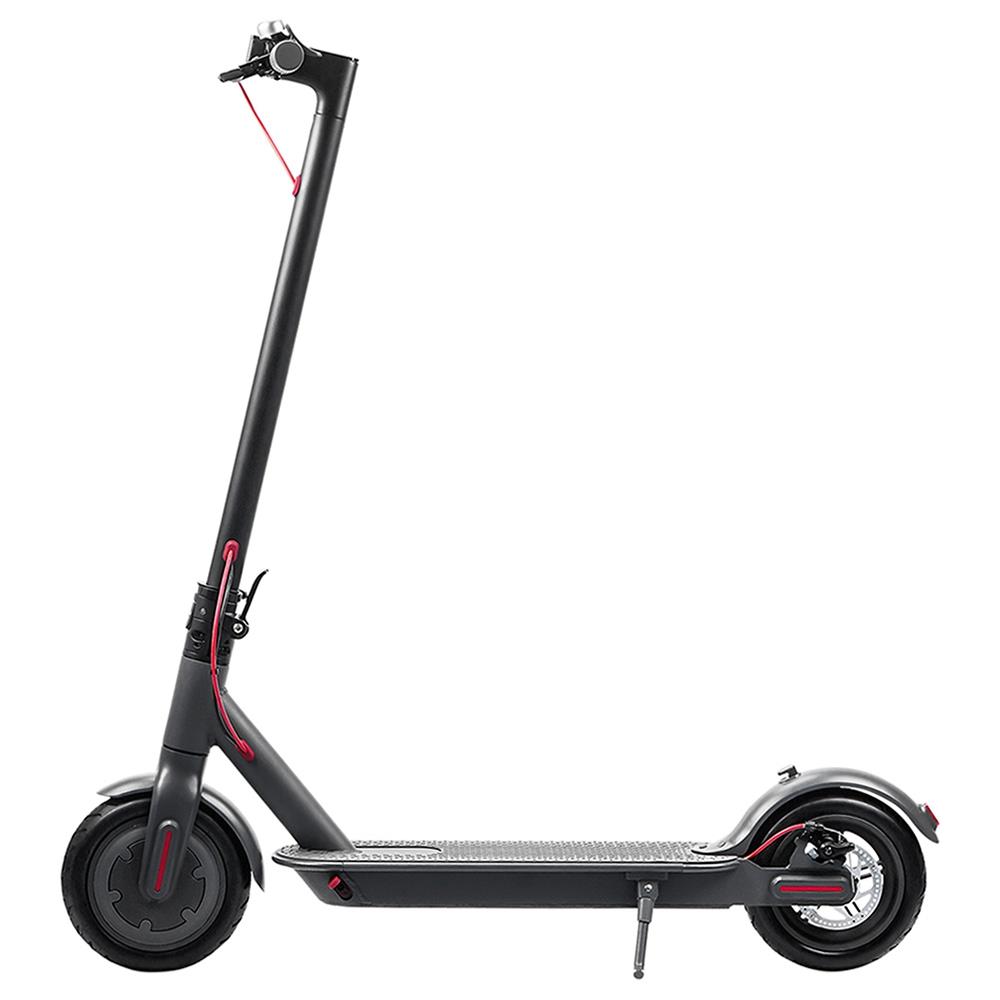 D8 Folding Electric Scooter 250W Motor 3 Speed Modes 30km Mileage Range EU Version - Black