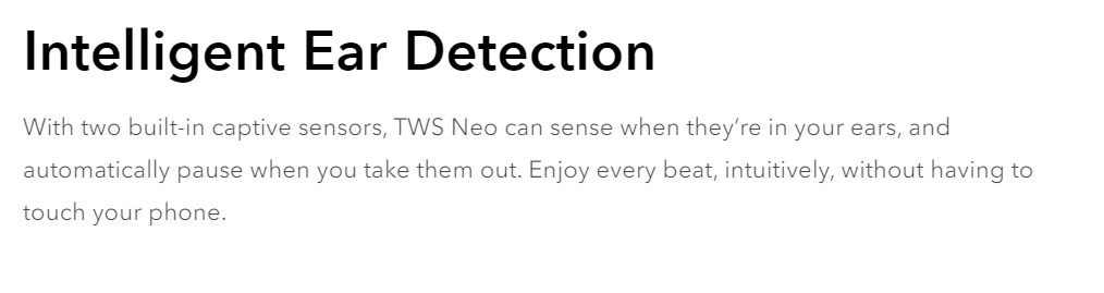 VIVO TWS Neo Bluetooth 5.2 TWS Earphones Qualcomm Aptx Adaptive AI Noise Cancelling DeepX Stereo Sound In Ear Detection - Blue