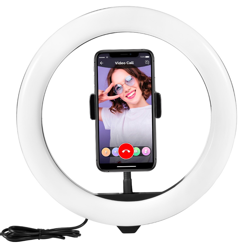 10 inch LED Selfie Ring Light Tripodx LED Ring Light For Phone Youtube Video Camera Studio Make Up Lamp