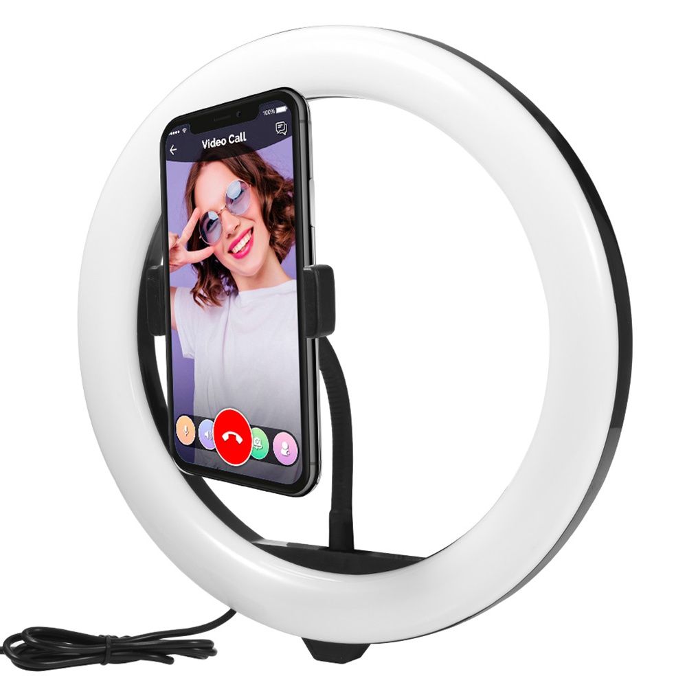 10 inch LED Selfie Ring Light Tripodx LED Ring Light For Phone Youtube Video Camera Studio Make Up Lamp