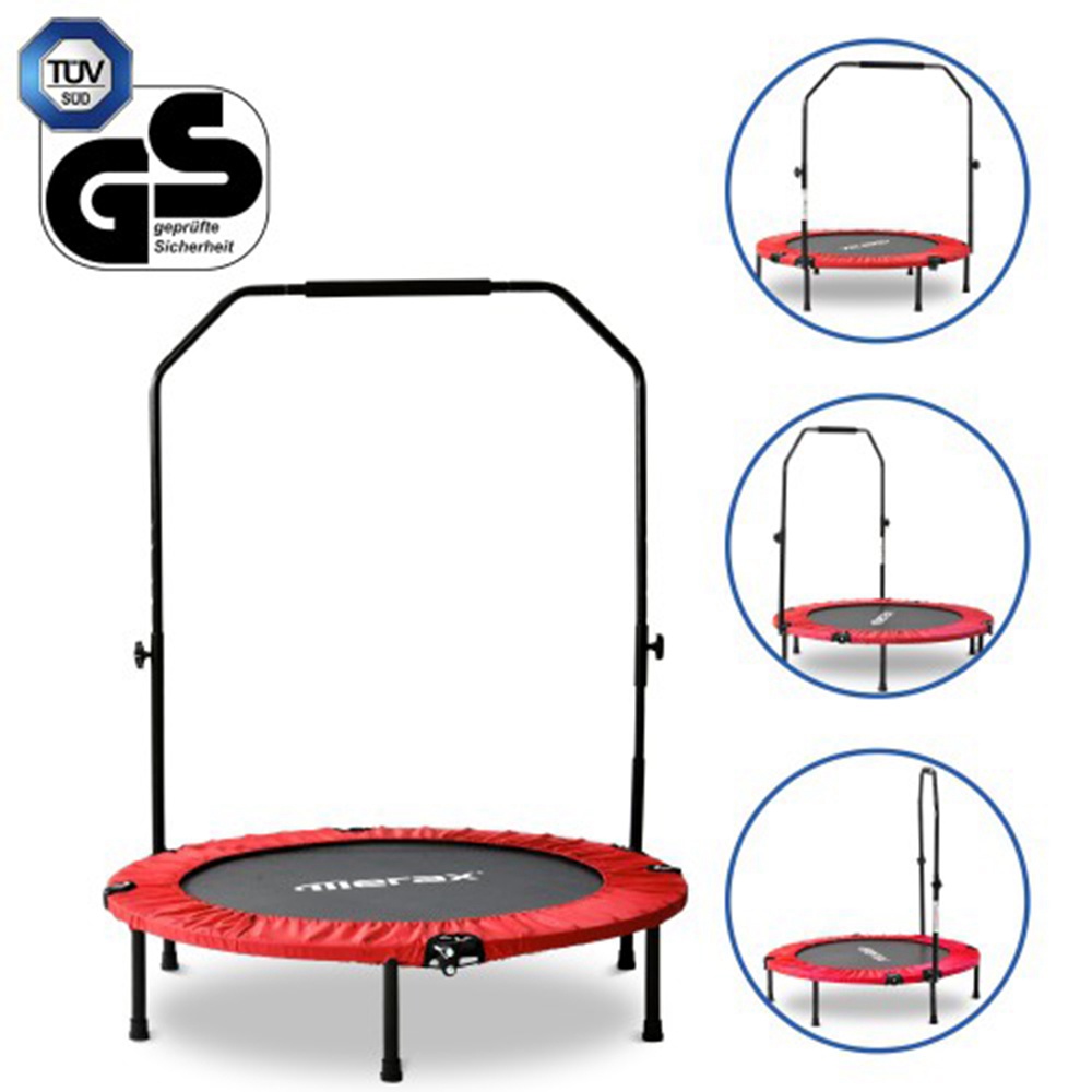 Merax 40 Inch Foldable Fitness Rebounder Mini Trampoline with
