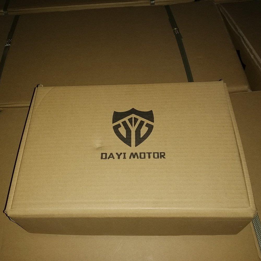 DAYI MOTOR e-Thor 6.0 Electric Motorcycle 4000W Brushless Motor 38AH Battery Front 17 Inch Rear 13 Inch Tire Scooter - Blue