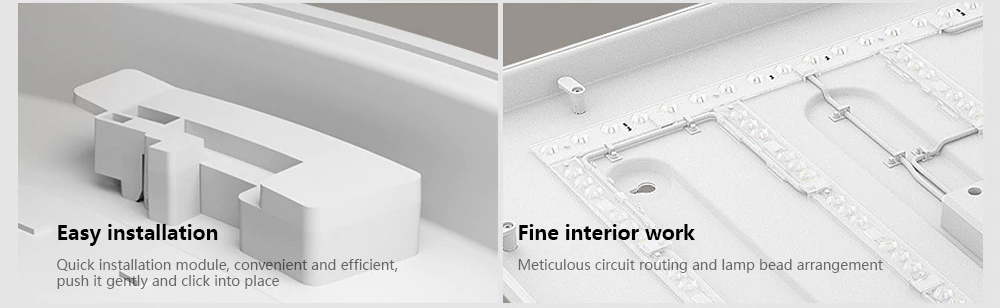 Xiaomi Mijia Smart LED Ceiling Light 220V Support WiFi / bluetooth / APP / Voice Control - White